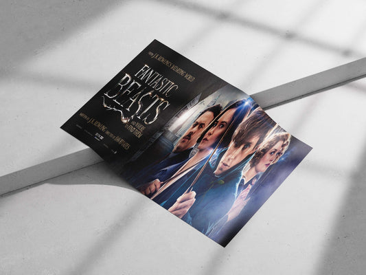 Fantastic Beasts and Where to Find Them Newt Scamander Magical Menagerie Poster