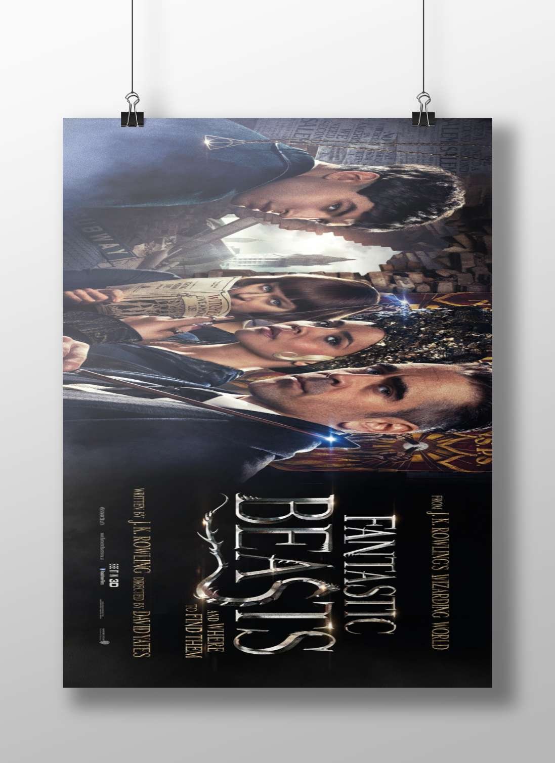 Fantastic Beasts and Where to Find Them (movie from J.K. Rowling's Wizarding World) Newt Scamander