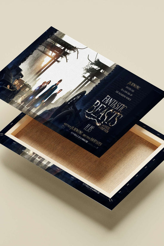Fantastic Beasts franchise (specifically the Wizarding World film series) Newt Scamander - Enchanted Creatures Poster