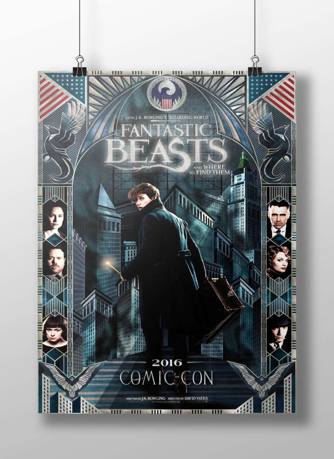 Fantastic Beasts and Where to Find Them (J.K. Rowling's Wizarding World franchise film) Newt Scamander