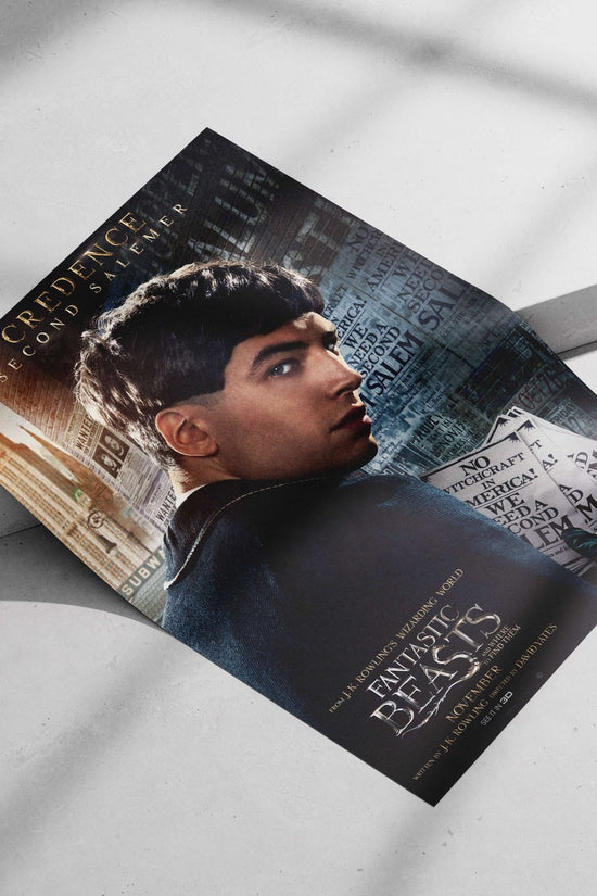 Fantastic Beasts and Where to Find Them Newt Scamander - Wizarding World Poster