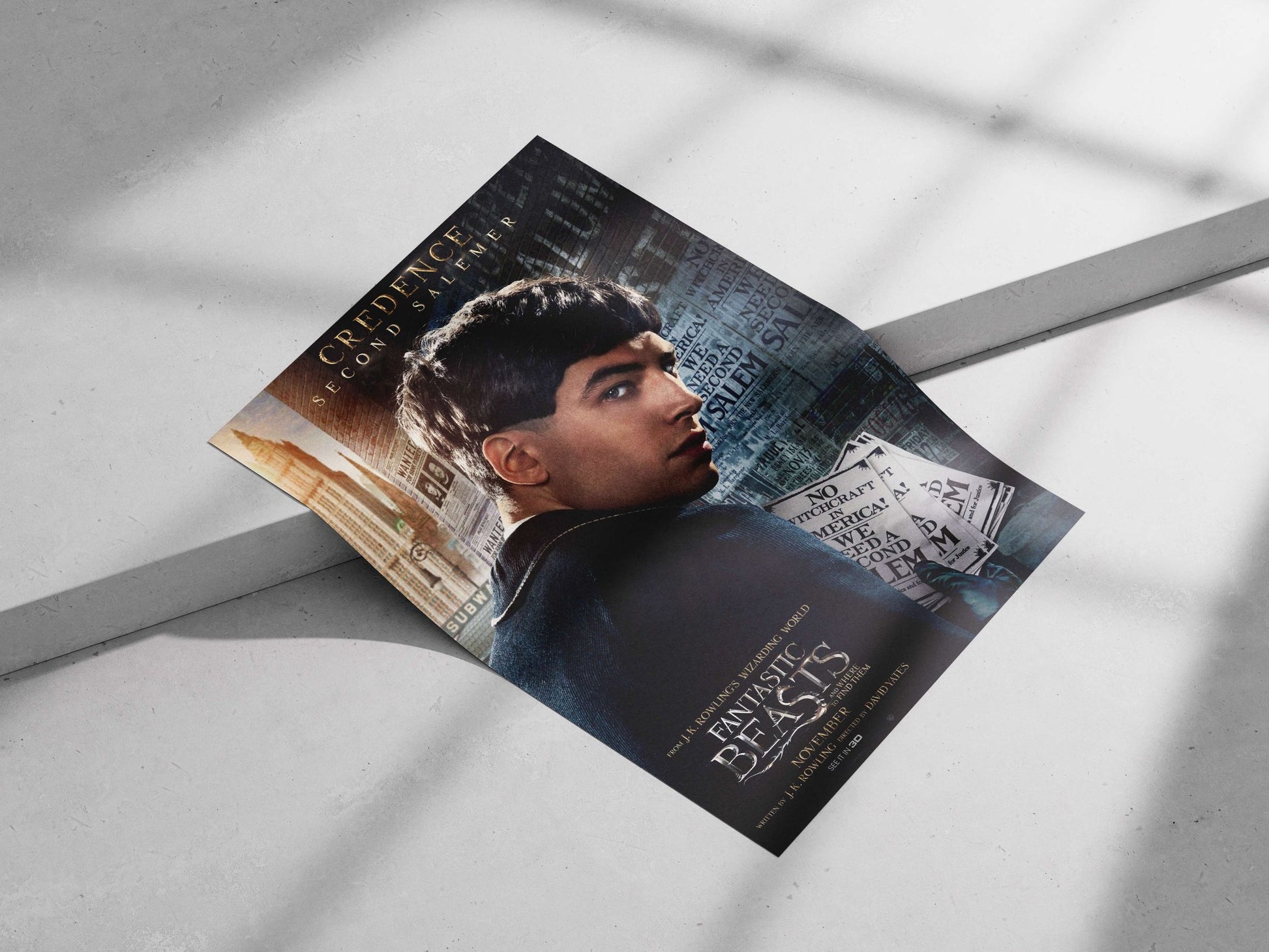 Fantastic Beasts and Where to Find Them Newt Scamander - Wizarding World Poster