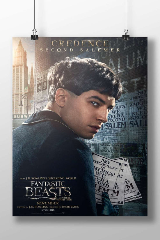 Fantastic Beasts and Where to Find Them Newt Scamander - Wizarding World Poster