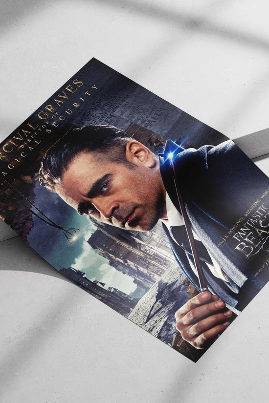 Percival Graves (character from the Fantastic Beasts franchise) Percival Graves - Enigmatic Wizard Poster