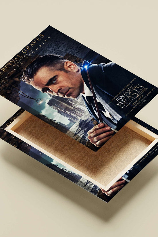 Percival Graves (character from the Fantastic Beasts franchise) Percival Graves - Enigmatic Wizard Poster