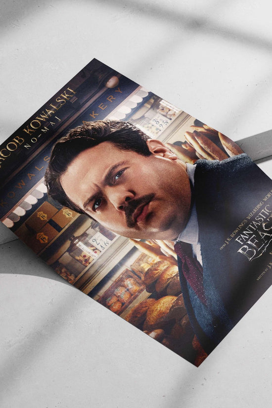 Jacob Kowalski from the Fantastic Beasts franchise (J.K. Rowling's Wizarding World). Jacob Kowalski - Beasts