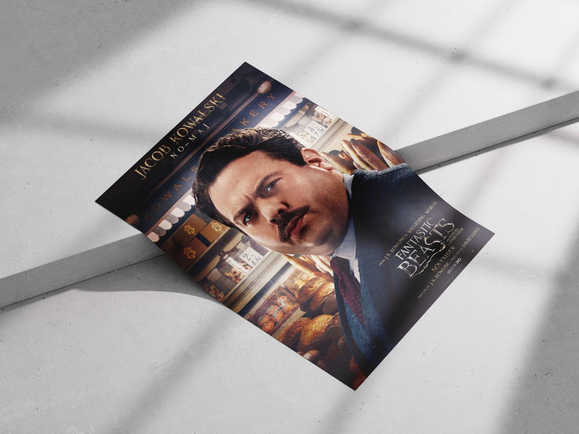 Jacob Kowalski from the Fantastic Beasts franchise (J.K. Rowling's Wizarding World). Jacob Kowalski - Beasts