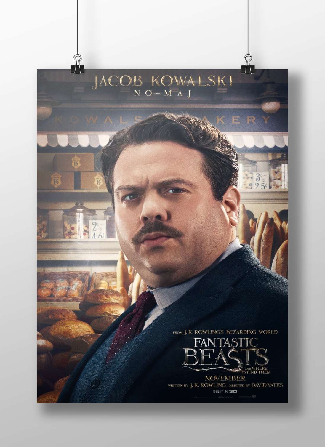 Jacob Kowalski from the Fantastic Beasts franchise (J.K. Rowling's Wizarding World). Jacob Kowalski - Beasts