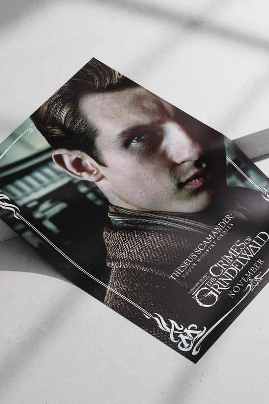 Theseus Scamander from Fantastic Beasts: The Crimes of Grindelwald Theseus Scamander - Magizoologist Poster