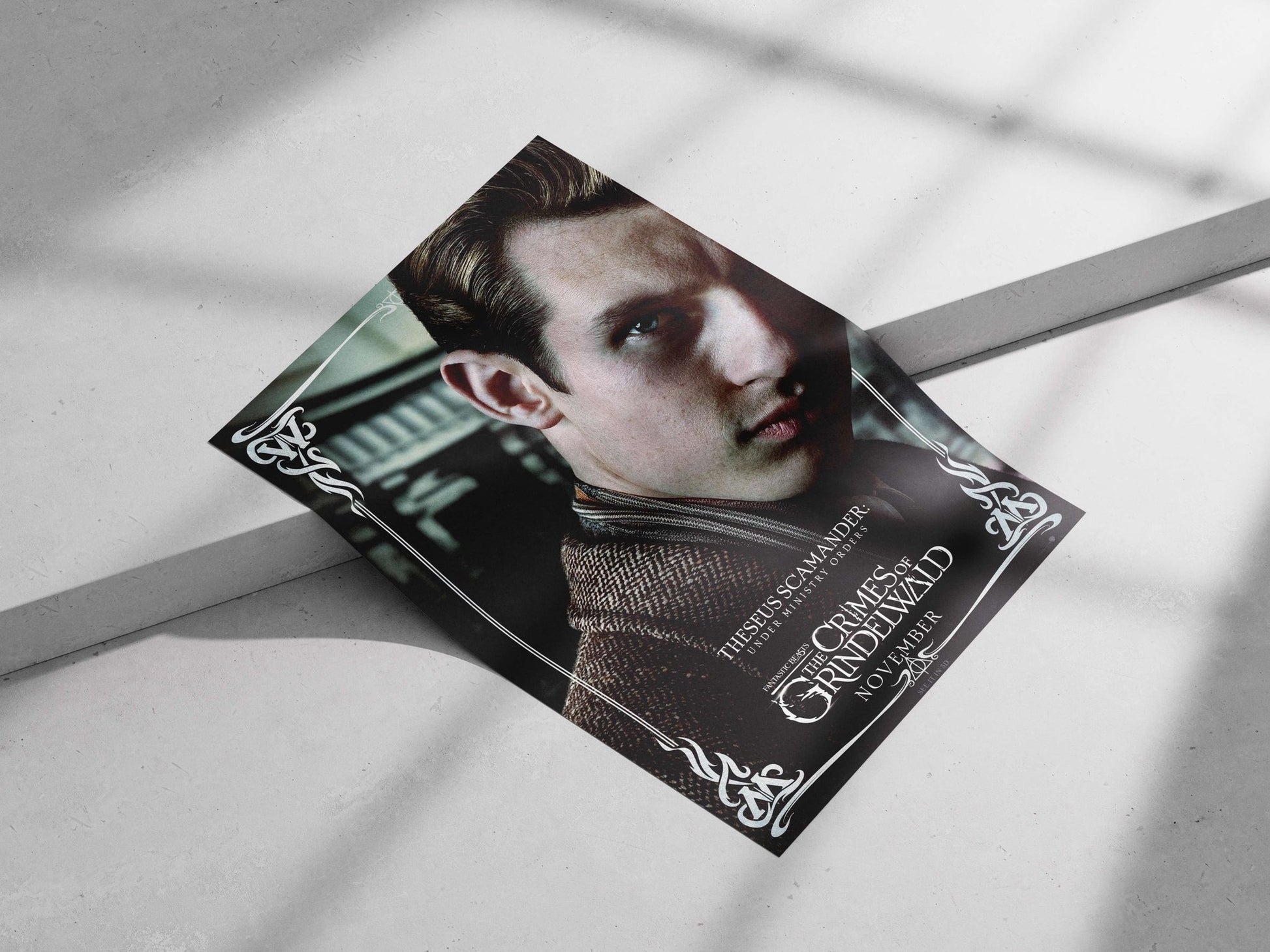 Theseus Scamander from Fantastic Beasts: The Crimes of Grindelwald Theseus Scamander - Magizoologist Poster