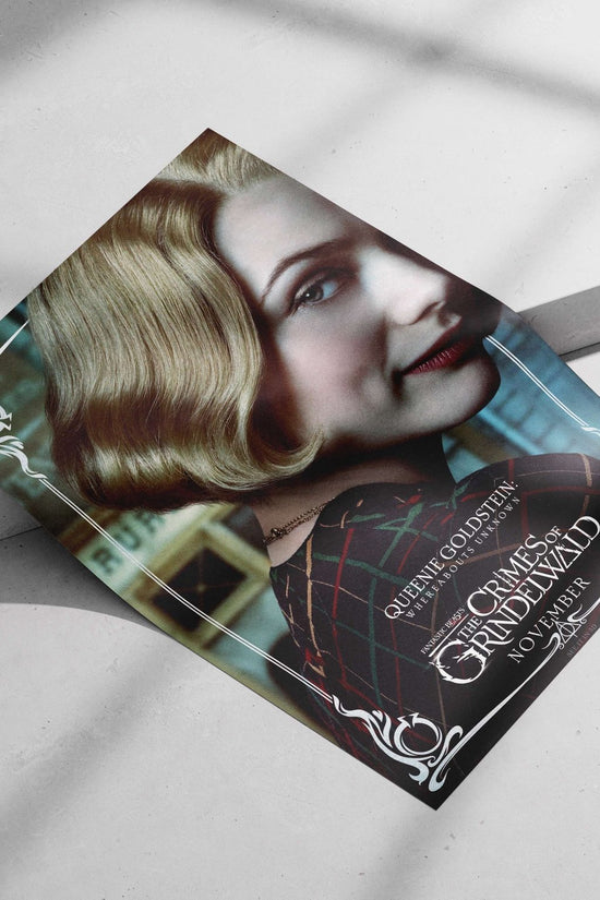 Queenie Goldstein from Fantastic Beasts: The Crimes of Grindelwald Queenie Goldstein - Enchanted Journey Poster