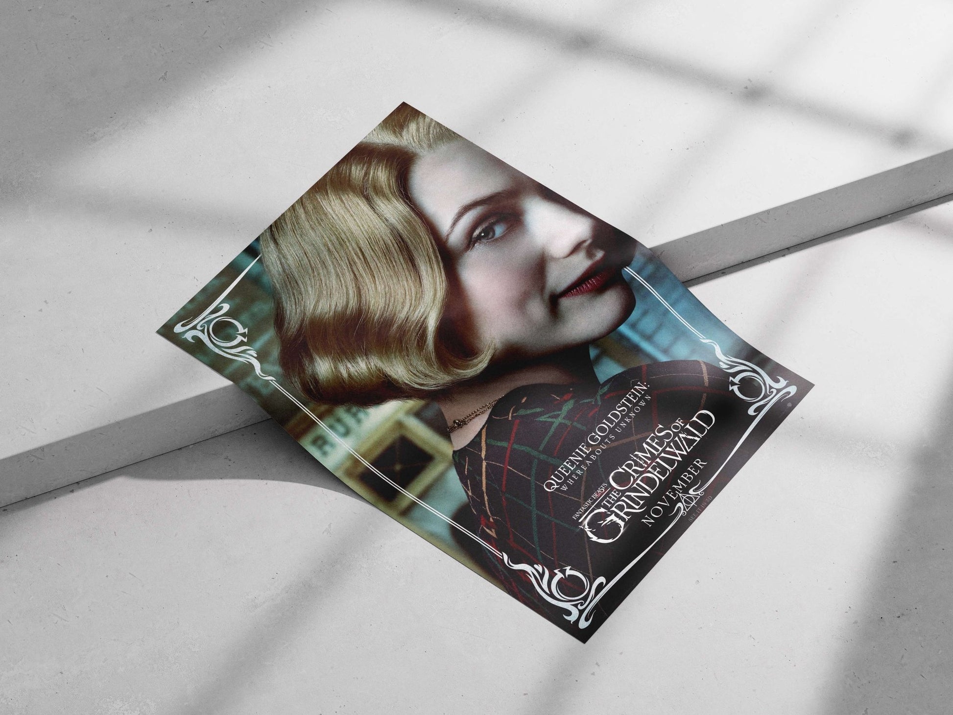 Queenie Goldstein from Fantastic Beasts: The Crimes of Grindelwald Queenie Goldstein - Enchanted Journey Poster