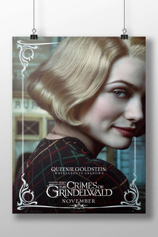 Queenie Goldstein from Fantastic Beasts: The Crimes of Grindelwald Queenie Goldstein - Enchanted Journey Poster