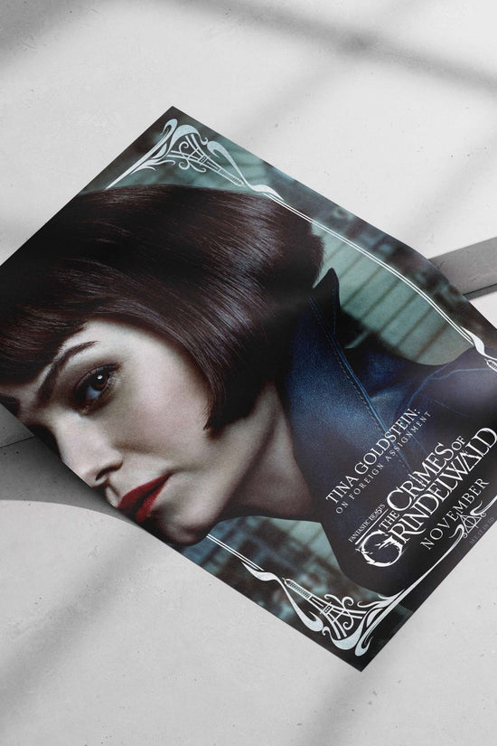 Tina Goldstein from the Fantastic Beasts franchise. Tina Goldstein - Magical Enigma Poster