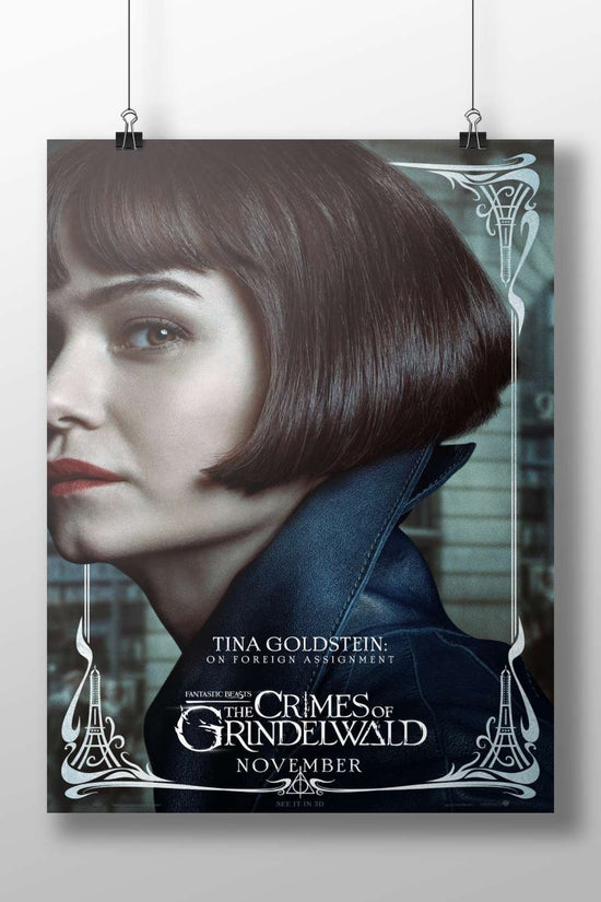 Tina Goldstein from the Fantastic Beasts franchise. Tina Goldstein - Magical Enigma Poster