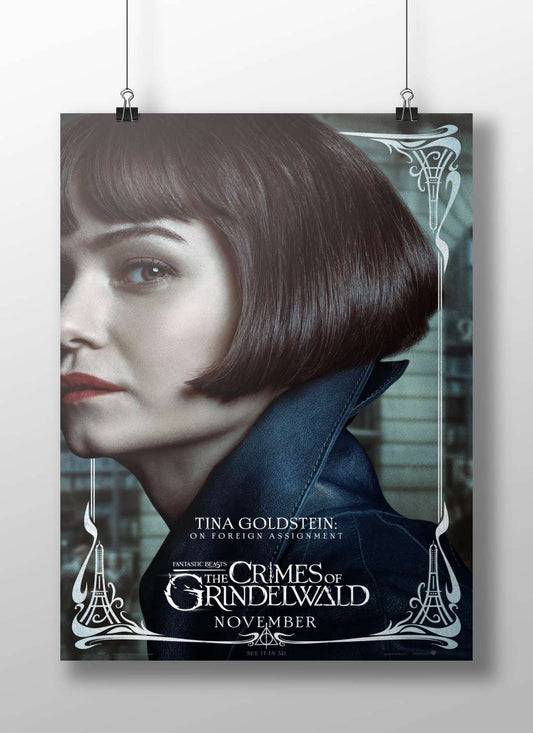 Tina Goldstein from the Fantastic Beasts franchise. Tina Goldstein - Magical Enigma Poster