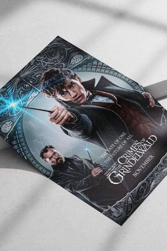 Characters from the Fantastic Beasts franchise (Newt Scamander and Albus Dumbledore) Newt Scamander & Albus