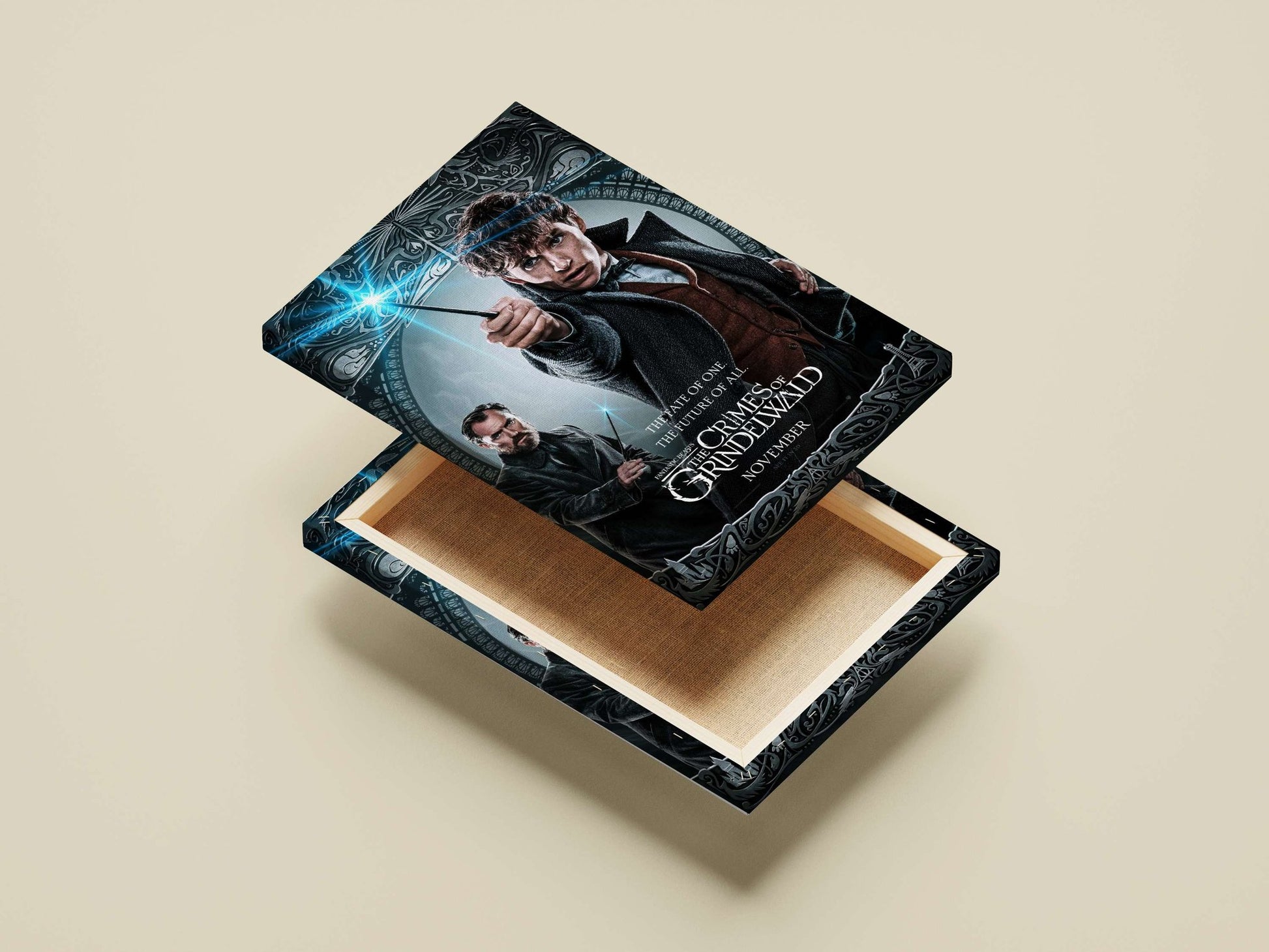 Characters from the Fantastic Beasts franchise (Newt Scamander and Albus Dumbledore) Newt Scamander & Albus