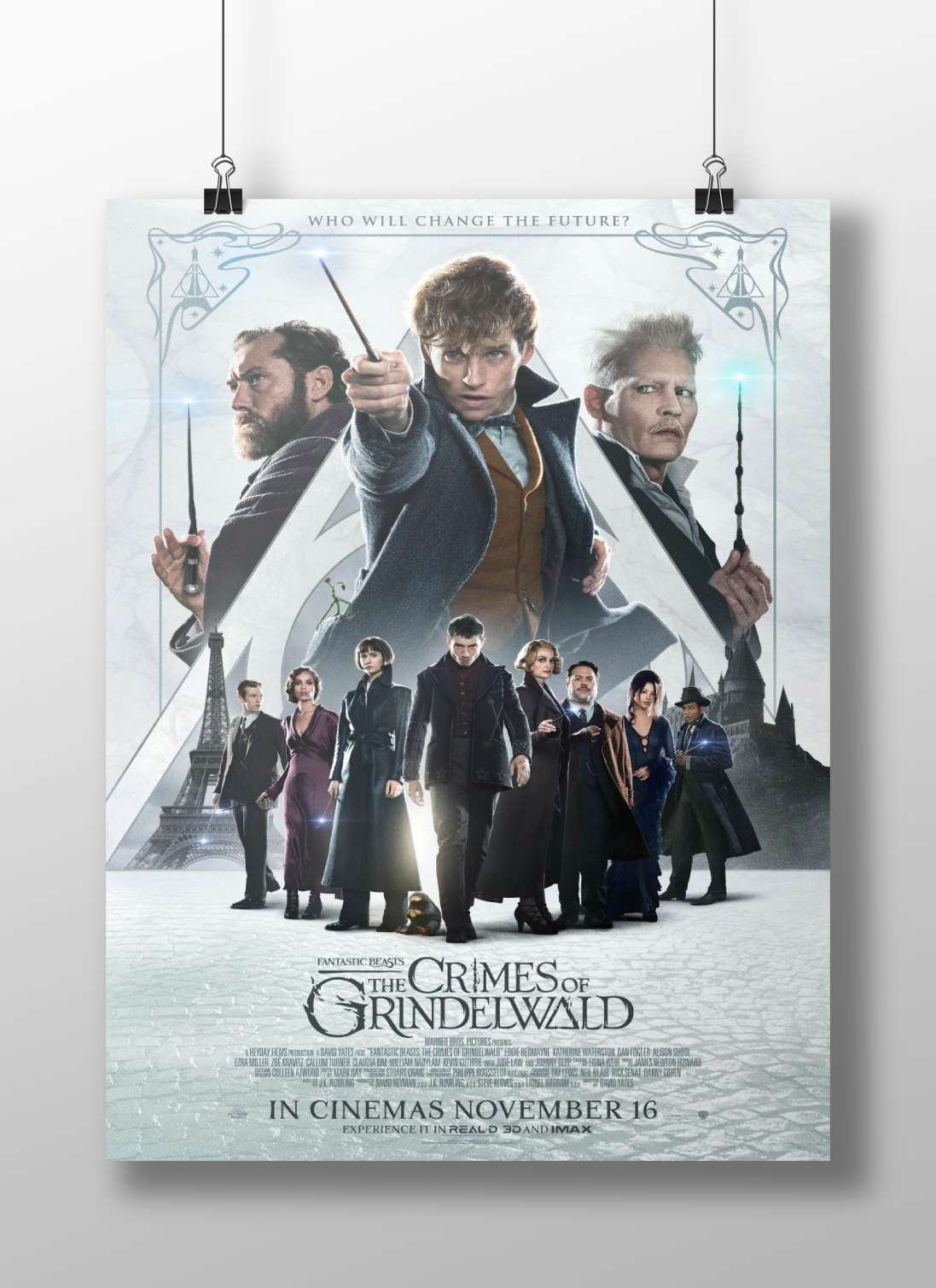 Fantastic Beasts: The Crimes of Grindelwald Newt Scamander - Wizarding World Poster