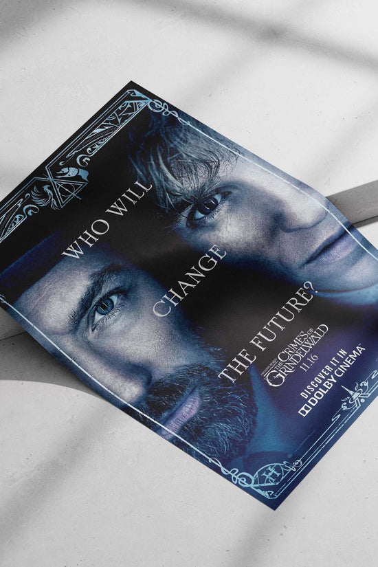 The movie "Fantastic Beasts: The Crimes of Grindelwald" Newt Scamander - Enchanted Creatures Poster