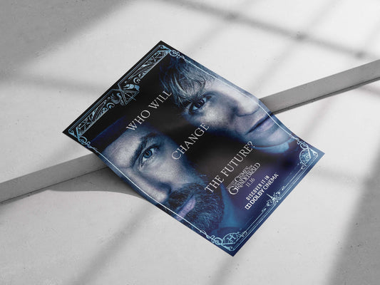 The movie "Fantastic Beasts: The Crimes of Grindelwald" Newt Scamander - Enchanted Creatures Poster