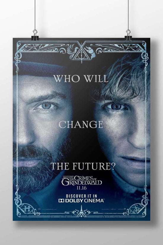 The movie "Fantastic Beasts: The Crimes of Grindelwald" Newt Scamander - Enchanted Creatures Poster