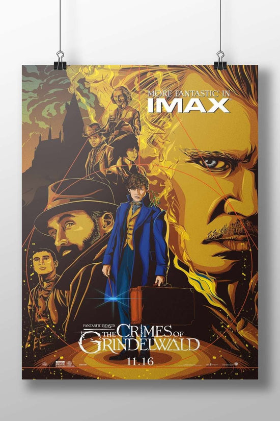 Fantastic Beasts: The Crimes of Grindelwald Newt Scamander - Wizarding World Poster