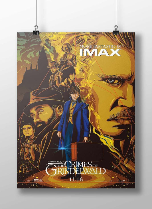 Fantastic Beasts: The Crimes of Grindelwald Newt Scamander - Wizarding World Poster