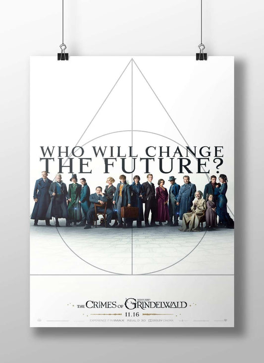 The Crimes of Grindelwald (Fantastic Beasts film) Gellert Grindelwald - Forbidden Magic Poster