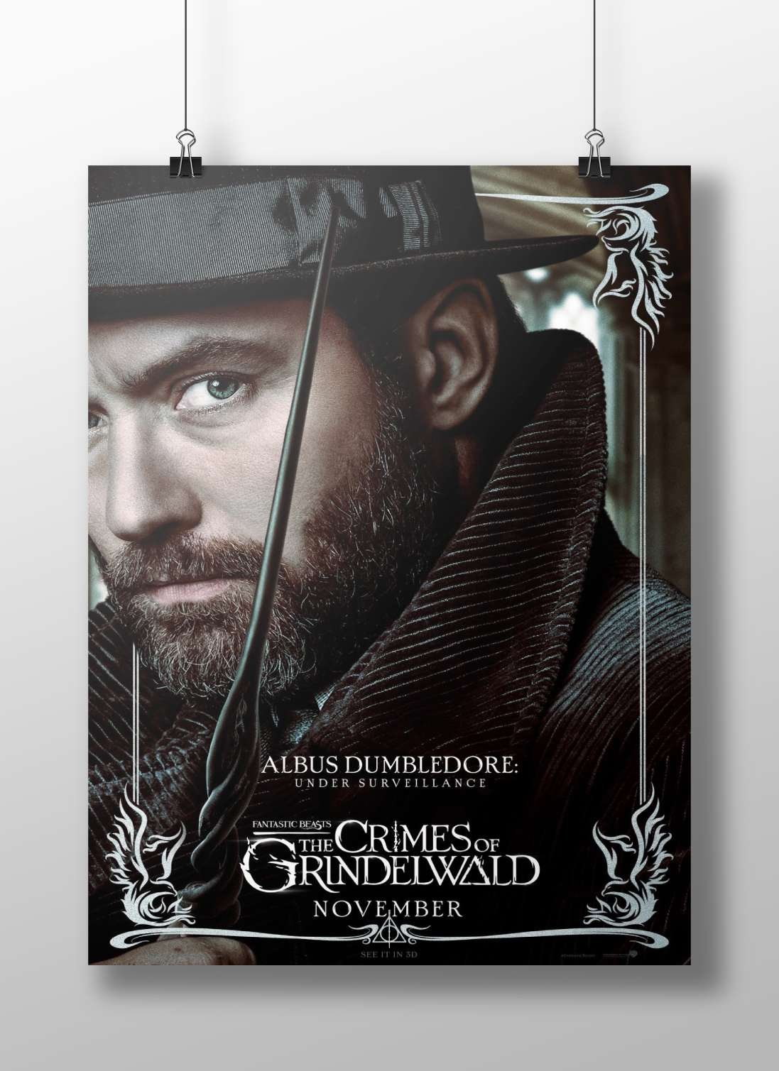 Albus Dumbledore from Fantastic Beasts: The Crimes of Grindelwald Albus Dumbledore - Wise Wizard Poster