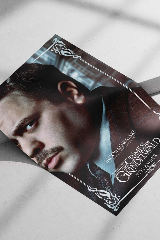 Jacob Kowalski from Fantastic Beasts: The Crimes of Grindelwald Jacob Kowalski - Enigmatic Magizoologist Poster