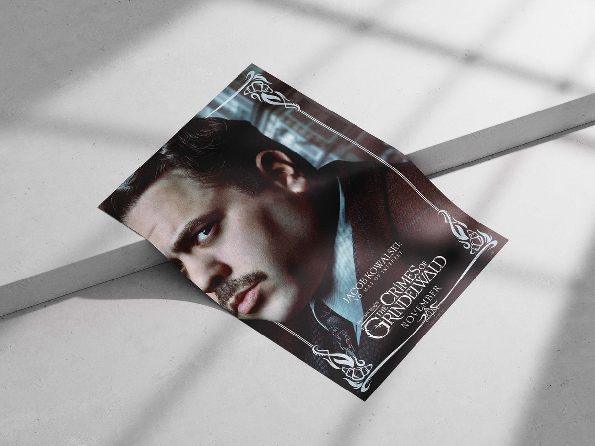 Jacob Kowalski from Fantastic Beasts: The Crimes of Grindelwald Jacob Kowalski - Enigmatic Magizoologist Poster