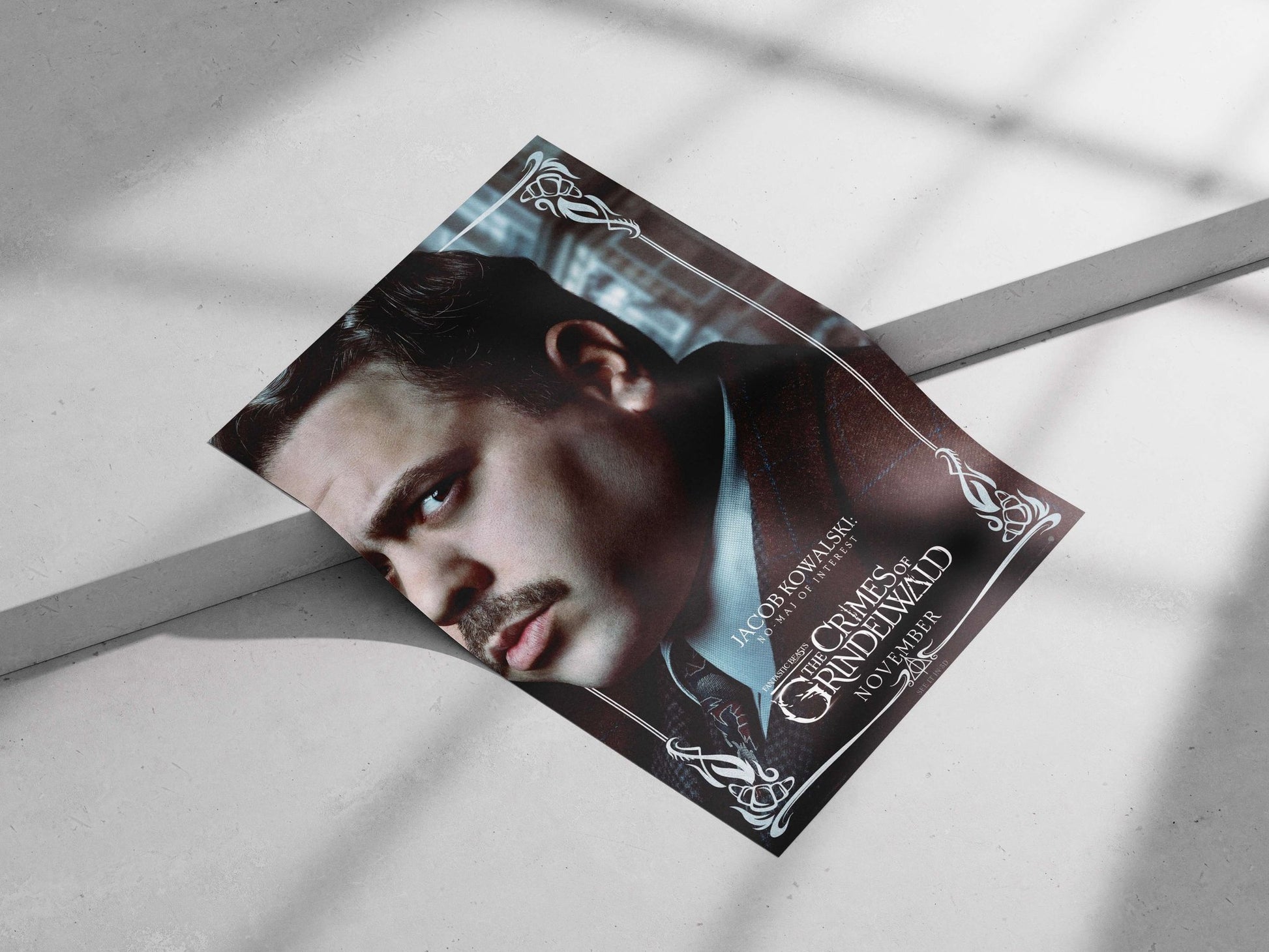 Jacob Kowalski from Fantastic Beasts: The Crimes of Grindelwald Jacob Kowalski - Enigmatic Magizoologist Poster