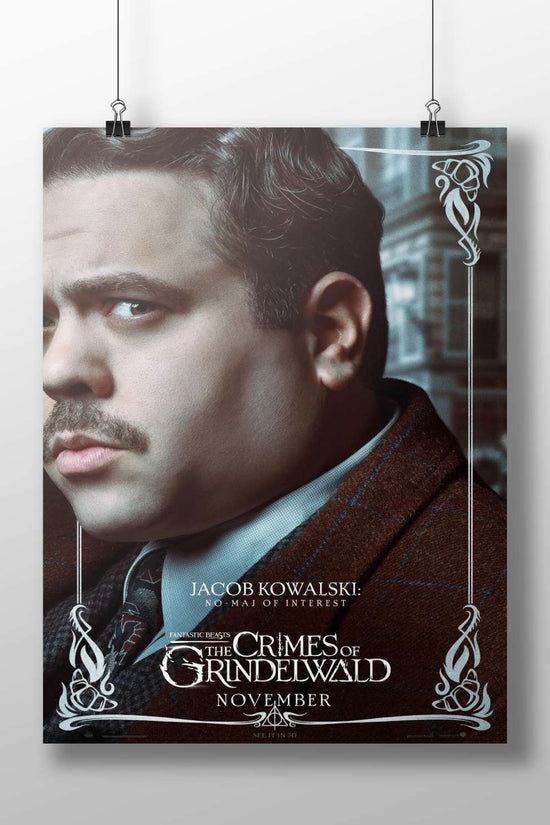 Jacob Kowalski from Fantastic Beasts: The Crimes of Grindelwald Jacob Kowalski - Enigmatic Magizoologist Poster