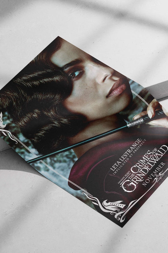 Leta Lestrange from the Fantastic Beasts franchise (specifically "Fantastic Beasts: The Crimes of Grindelwald") Leta