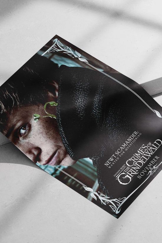 Newt Scamander from the Fantastic Beasts franchise (specifically *Fantastic Beasts: The Crimes of Grindelwald* as