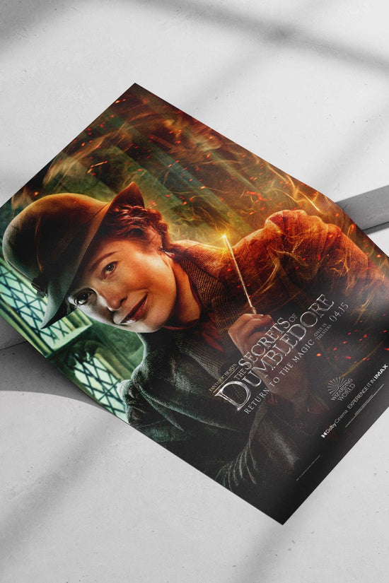 Fantastic Beasts: The Secrets of Dumbledore (Wizarding World franchise) Newt Scamander - Wizarding World Poster