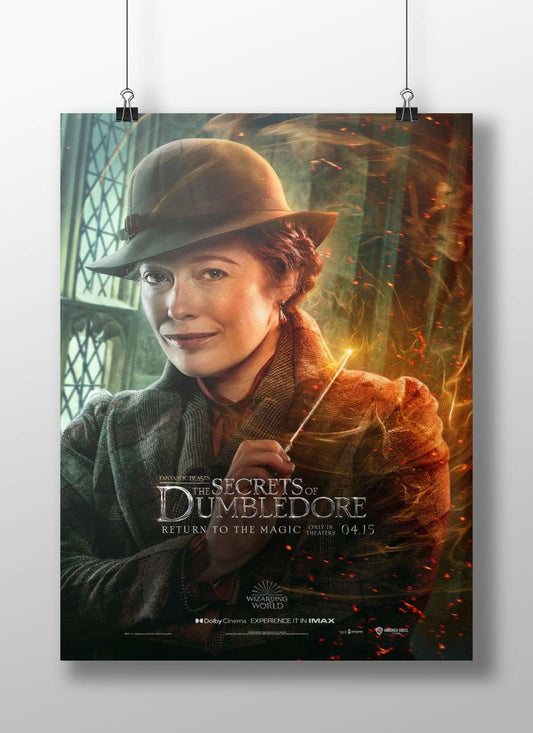 Fantastic Beasts: The Secrets of Dumbledore (Wizarding World franchise) Newt Scamander - Wizarding World Poster