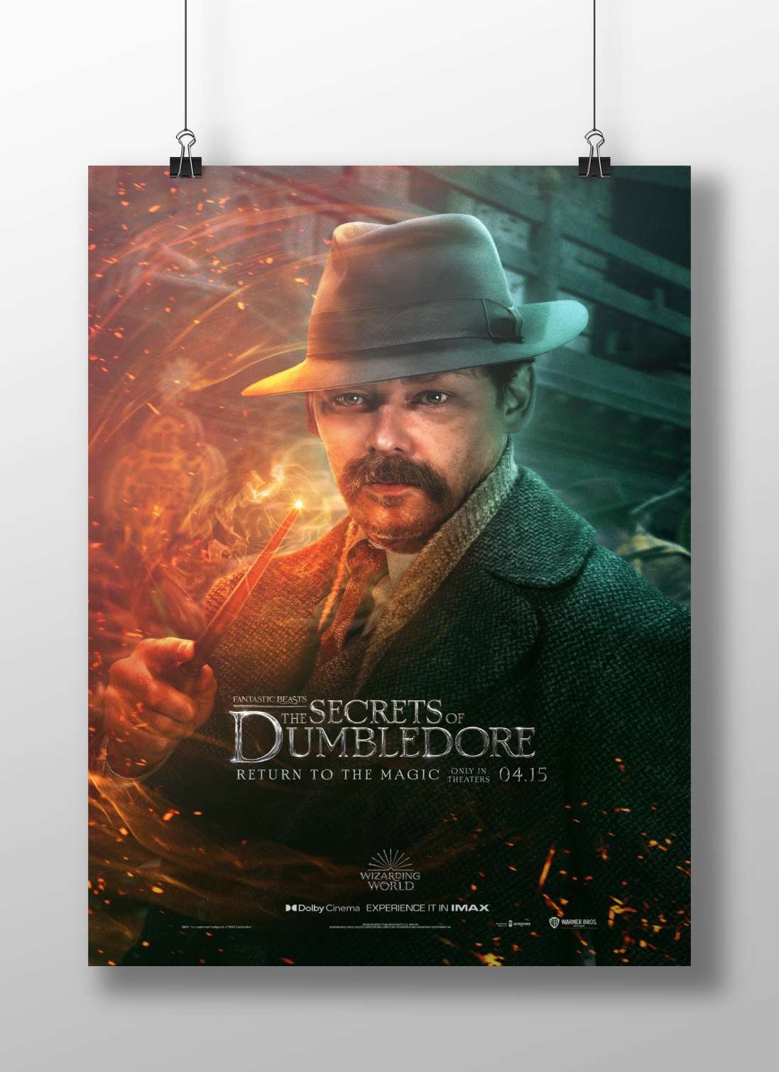 Fantastic Beasts: The Secrets of Dumbledore Albus Dumbledore - Wise Elder Poster