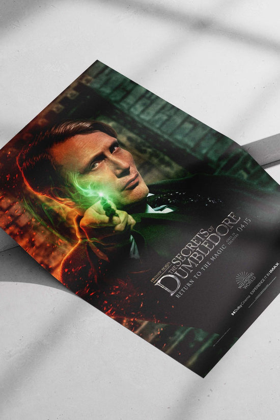Albus Dumbledore from the Wizarding World franchise, specifically in *Fantastic Beasts: The Secrets of Dumbledore*
