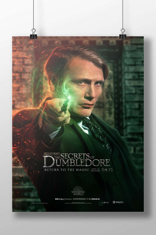 Albus Dumbledore from the Wizarding World franchise, specifically in *Fantastic Beasts: The Secrets of Dumbledore*