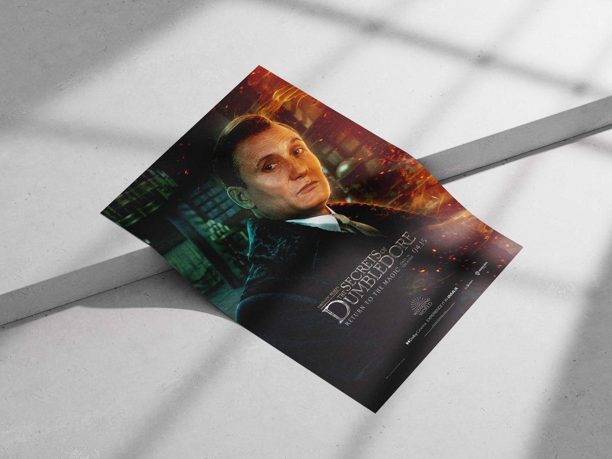 Fantastic Beasts: The Secrets of Dumbledore (Wizarding World franchise) Newt Scamander - Wizardly Wisdom Poster