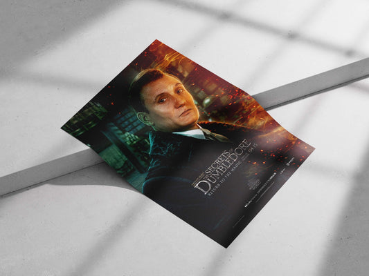 Fantastic Beasts: The Secrets of Dumbledore (Wizarding World franchise) Newt Scamander - Wizardly Wisdom Poster