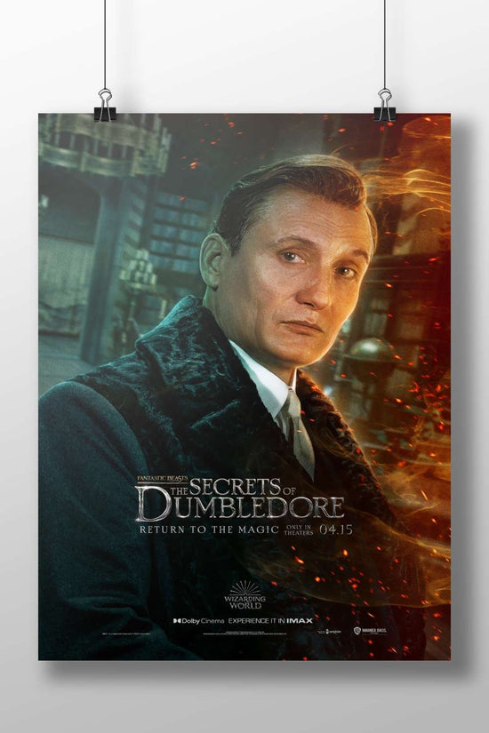 Fantastic Beasts: The Secrets of Dumbledore (Wizarding World franchise) Newt Scamander - Wizardly Wisdom Poster