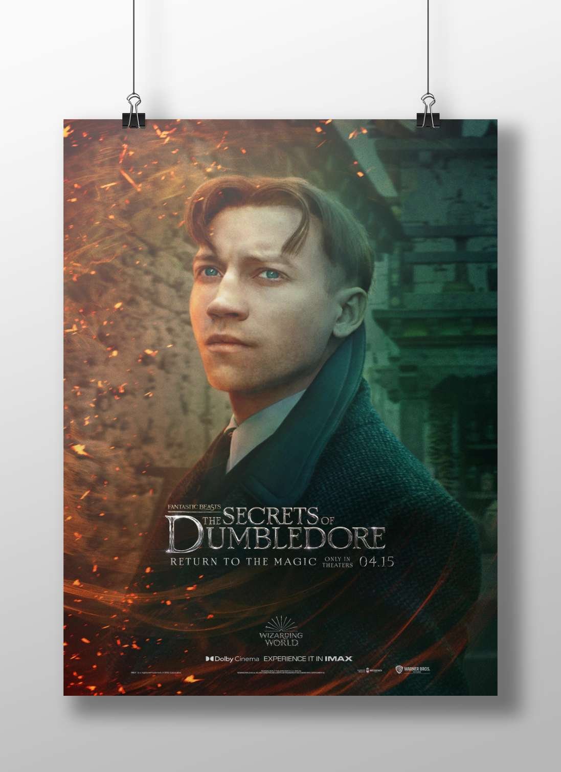 Fantastic Beasts: The Secrets of Dumbledore Albus Dumbledore - Wise Wizard Poster