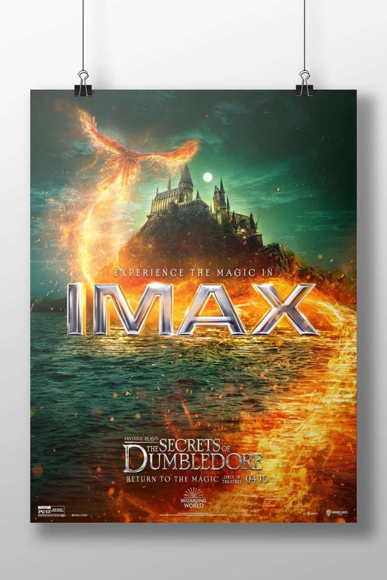 Fantastic Beasts: The Secrets of Dumbledore (movie) Albus Dumbledore Wise Wizard Poster