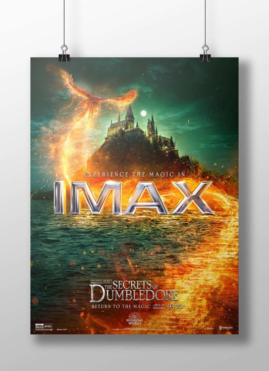 Fantastic Beasts: The Secrets of Dumbledore (movie) Albus Dumbledore Wise Wizard Poster
