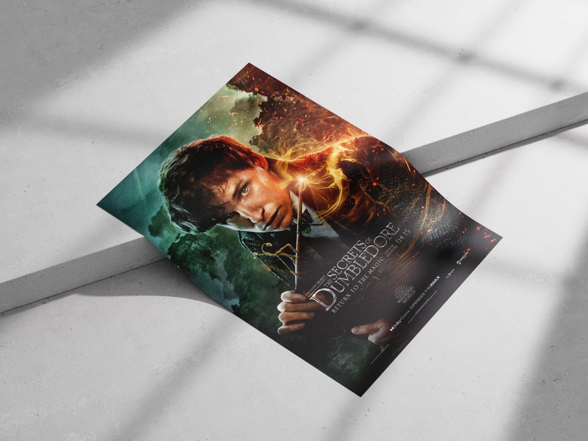 Fantastic Beasts: The Secrets of Dumbledore Newt Scamander - Magical Realism Poster
