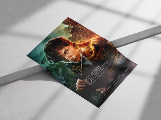 Fantastic Beasts: The Secrets of Dumbledore Newt Scamander - Magical Realism Poster