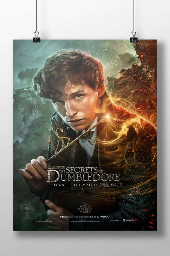 Fantastic Beasts: The Secrets of Dumbledore Newt Scamander - Magical Realism Poster